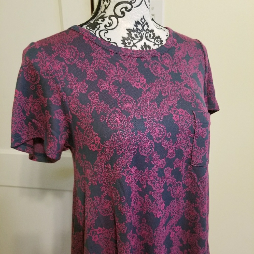 Woven HTF Lularoe Carly, Jacquard, XS